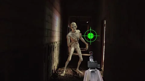 ZombieSHOOT-2 Stock Footage 41639371