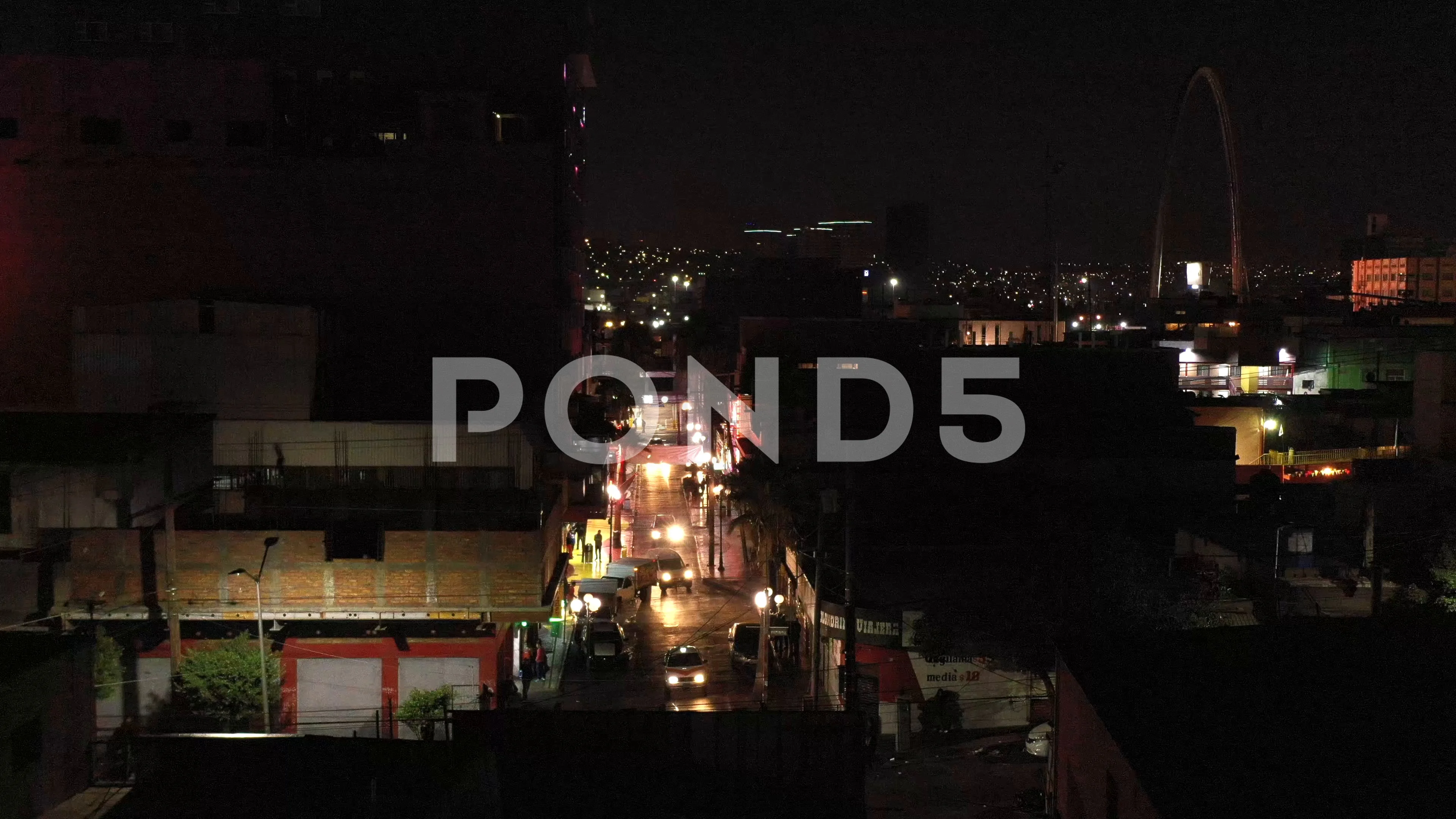 Zona Norte, Tijuana Mexico at 6:00am nea... | Stock Video | Pond5