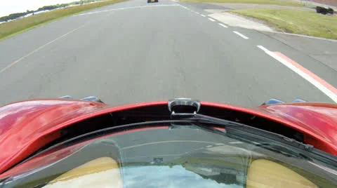 Zonda onboard 2 Stock Footage 25484918