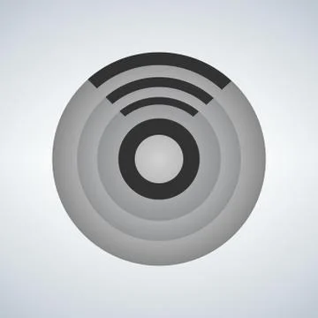 Zone Control,wifi,internet,technology,application logo,Vector Logo Template Stock Illustration