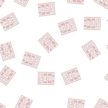 Zone distribution in front of stage glyph vector seamless pattern Stock Illustration