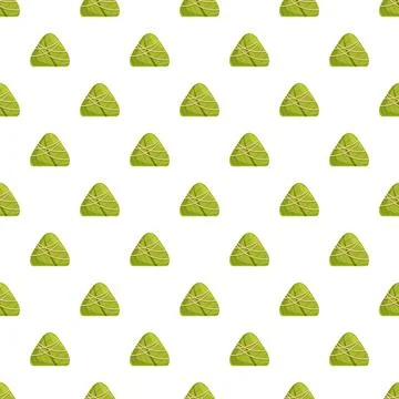 Zongzi rice dumpling pattern for dragon boat festival イラスト素材