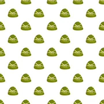 Zongzi rice dumplings pattern for dragon boat festival Stock Illustration