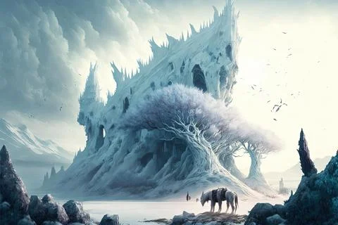 A Zoo On The Plains Stock Illustration