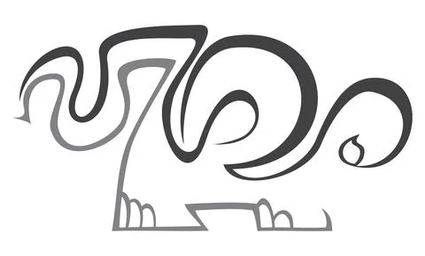 Zoo symbol Stock Illustration