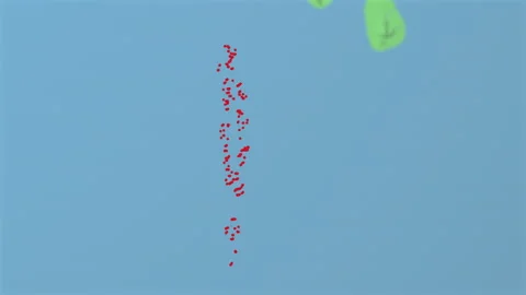 Zoom in to 3d map of Maldives Stock Footage 194436338