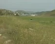 Zoom in to boat in harbour SD Footage