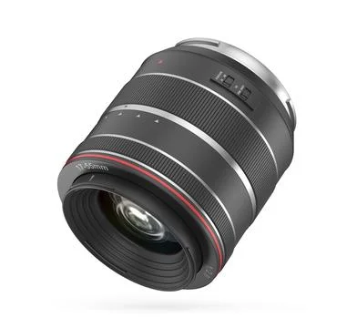 Zoom camera lens Stock Illustration