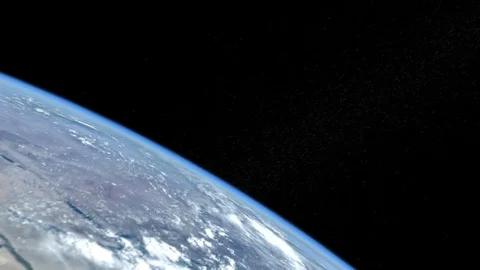 Zoom from CG Earth 4K UHD Stock Footage 104879142