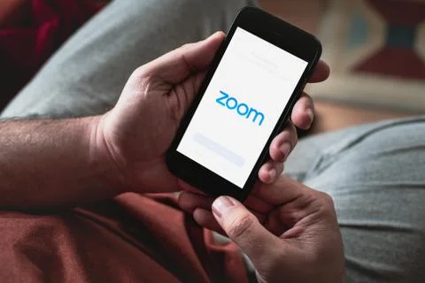 Zoom Cloud Meetings Stock Photos