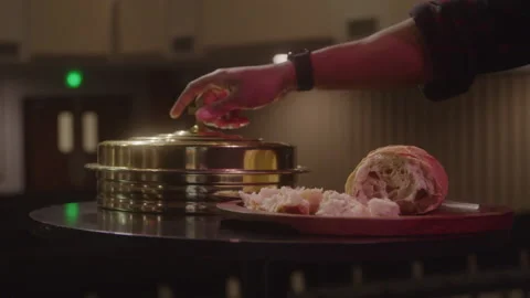 Zoom on Communion Elements Stockbeeldmateriaal 208801938