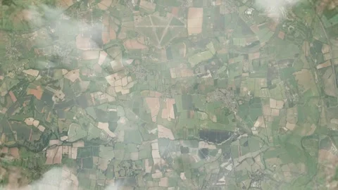 Zoom of the earth from space to the city Hampton, USA. Stock Footage 245447847
