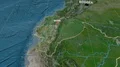 Zoom-in on Ecuador extruded. Satellite 4k or 4k+ Resolution