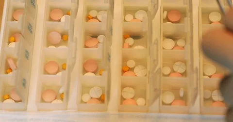 Zoom in to folding tablets into boxes for daily use Stock Footage 109470137