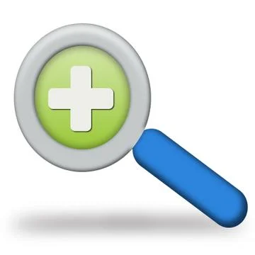 Zoom in icon Stock Illustration