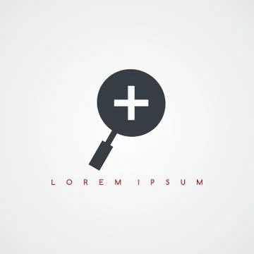Zoom icon sign logotype Stock Illustration