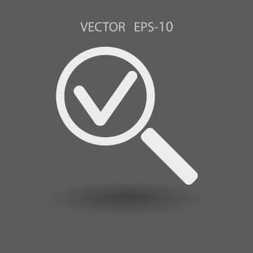 Zoom  icon. vector illustration Stock Illustration