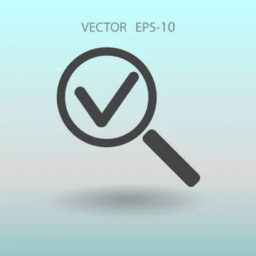Zoom  icon. vector illustration Stock Illustration