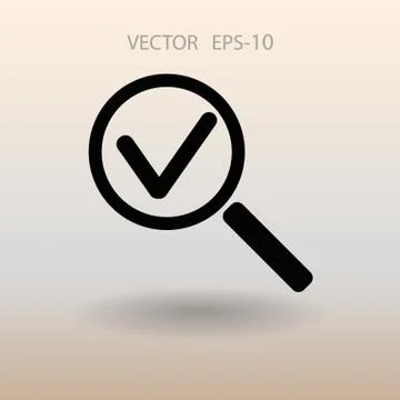 Zoom  icon. vector illustration Stock Illustration
