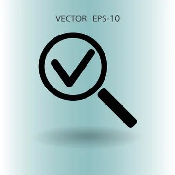 Zoom  icon. vector illustration Stock Illustration
