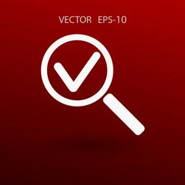 Zoom  icon. vector illustration Stock Illustration