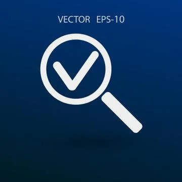 Zoom  icon. vector illustration Stock Illustration