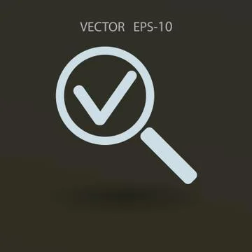 Zoom  icon. vector illustration Stock Illustration