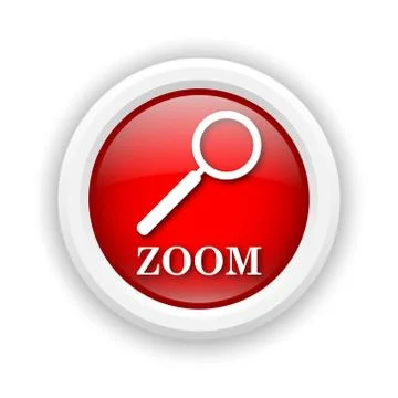 Zoom with loupe icon Stock Illustration