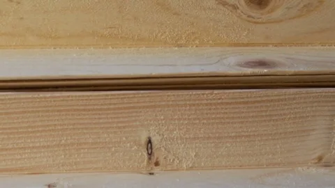 Zoom in on the lumber rack upon each other. Real time, natural light, texture of Video stock 82230658