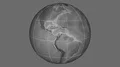 Zoom-in on Macedonia extruded. Grayscale 4k or 4k+ Resolution