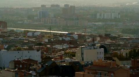 Zoom madrid 01 Stock Footage 280261