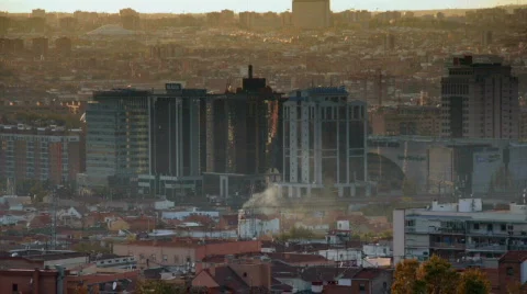 Zoom madrid 02 Stock Footage 280275