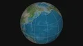 Zoom-in on Mali outlined. Satellite 4k or 4k+ Resolution