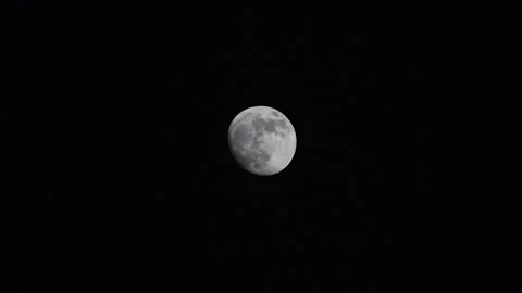 Zoom on the moon - Full HD - ProRes Stock Footage 145723916
