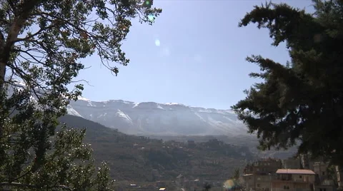 Zoom in mountain Stock Footage 58209694