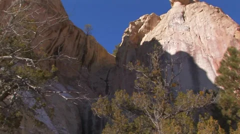 Zoom into mountain peak Video stock 61575574