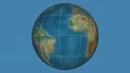 Zoom-in on Myanmar extruded. Relief 4k or 4k+ Resolution