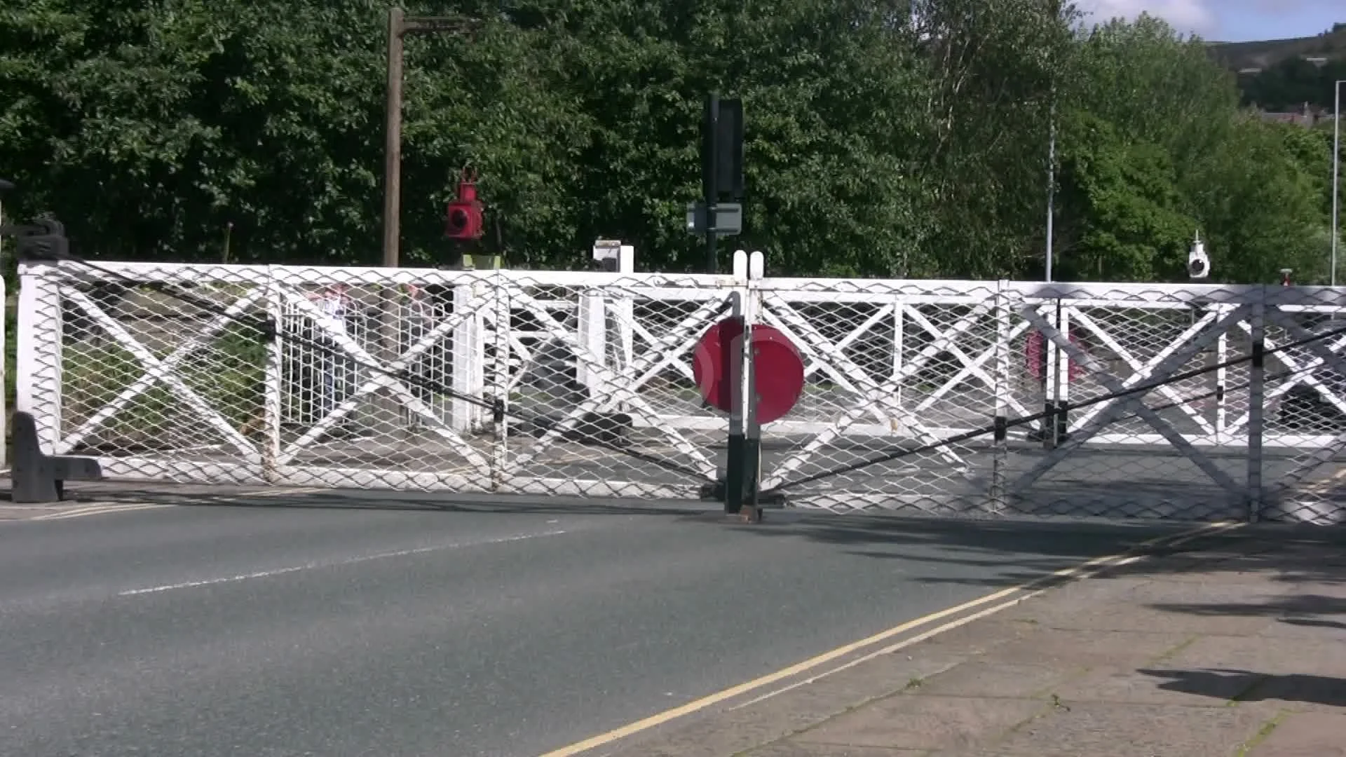 Level Crossing Gates Stock Video Footage Royalty Free Level Crossing Gates Videos Pond5