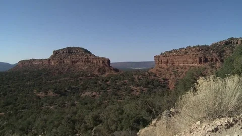 Zoom Out Bears Ears 스톡 동영상 90919228