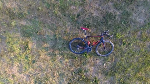 Zoom out from Bicycle Video stock 108471698