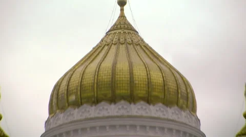 Zoom out from the Cathedral Stock Footage 44923221