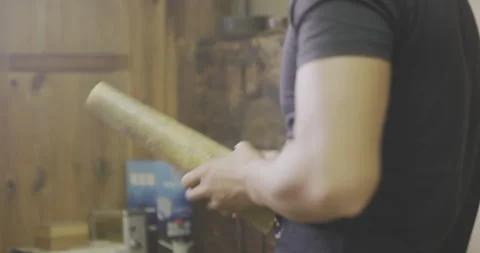 Zoom out craft table top Stock Footage 141361440