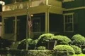 Zoom out from door to whole building of John F. Kennedy National Historic Site Footage