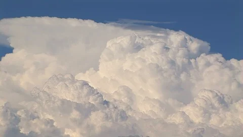 Zoom out of gigantic cloud over the Mohave mountains Needles, California USA Stock Footage 103290160