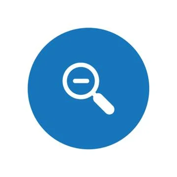 Zoom Out Icon 스톡 일러스트