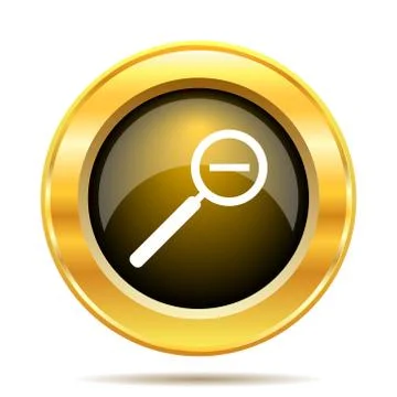 Zoom out icon. internet button on white background.. 스톡 일러스트