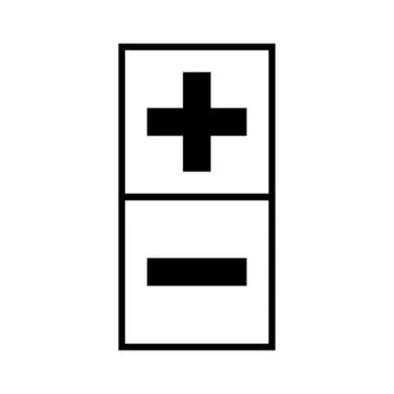 Zoom in out 스톡 일러스트