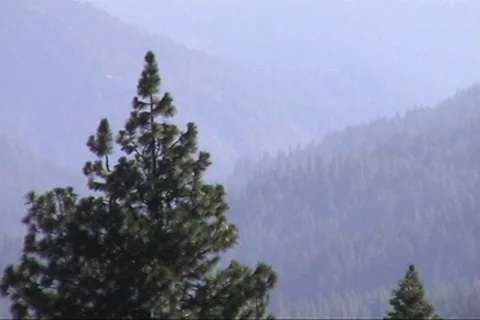 Zoom out to Mountains Stock Footage 8655600