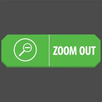 Zoom Out Web Button Stock-Illustration
