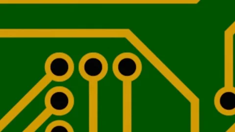 Zoom PCB canvas in out fast Stock Footage 88789028